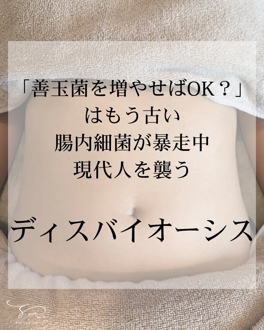 善玉菌を増やしただけではお腹の環境が整わないって