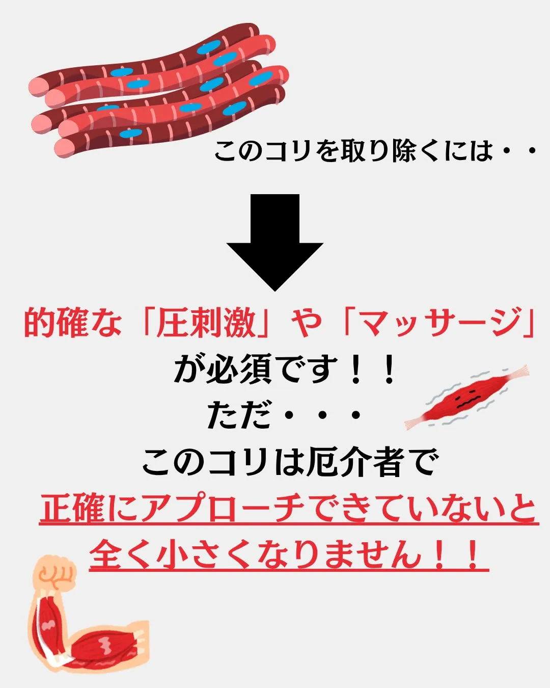 みなさんは良く耳にする「コリ」がなんなのか…